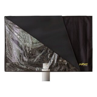 Series TV-Cover Indoor/Outdoor – wetterfester Universalschutz für Ihr TV oder Monitor, 132x76 cm, 55“ bis 58“