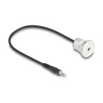 Delock Klinke 3,5 mm 3 Pin Einbaubuchse mit Kabelpeitsche...
