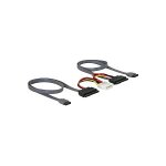 DELOCK SATA All-in-One Kabel fuer 2x HDD