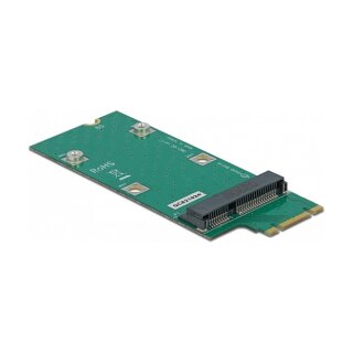 Delock Adapter M.2 Key B+M zu Mini PCIe Slot (PCIe / USB)
