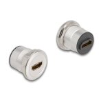 HDMI Einbaubuchse 8K 60 Hz Aluminium