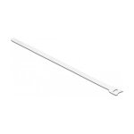 Klett-Kabelbinder L 300 x B 12 mm weiß 10 Stück