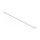 Klett-Kabelbinder L 300 x B 12 mm weiß 10 Stück