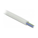 Schutzschlauch Glasfasergeflecht 10 m x 2 mm weiß