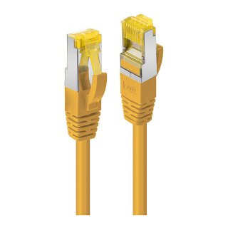 LINDY Patchkabel Cat6A RJ45 S/FTP Cat7 LSZH Kabel gelb 1,5m