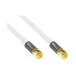 Good Connections SAT Antennenkabel SmartFLEX weiß 1,5m