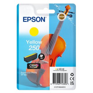 EPSON Tinte gelb 4.8ml XP 980, 250