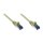 GoodConnections Patchkabel mit Rastnasenschutz, Cat. 6A, S/FTP, PiMF, halogenfrei, 500MHz, grau, 15m,