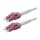 ROLINE LWL-Kabel duplex 50/125m OM4, LC/LC, UNIBOOT, violett, 5 m