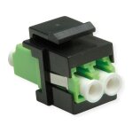 ROLINE Keystone LWL-Adapter LC/LC Duplex, Multimode, OM5