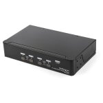 STARTECH.COM 4 Port DisplayPort KVM Switch - DP 1.2 KVM -...