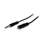 StarTech 1m Slim 3.5mm Stereo Extension Audio Cable - M/F