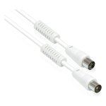 Connections TV Antennenkabel, Koax Stecker an Koax Buchse...