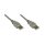 Connections Anschlusskabel USB 2.0 Stecker A an Stecker A, grau, 5m