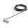 StarTech LTLOCKNANO Laptopschloss (2m Kabel, Nano lock, individuell wählbare Kombination, anti-theft)