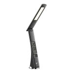 Avide LED Tischleuchte Business Claude Kalender Schwarz 5W