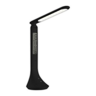 Avide LED Tischleuchte Kalender Schwarz 5W