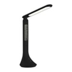 Avide LED Tischleuchte Kalender Schwarz 5W
