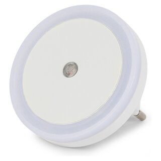 Entac Nachtlicht 0.5W Kreis WW White Dämmerungssensor