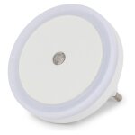 Entac Nachtlicht 0.5W Kreis WW White Dämmerungssensor