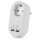 Entac Steckdosenadapter + 2x USB-A weiß