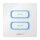 LED Fernbedienung 2 Gang Smart Switch 2,4GHz Bewegungssensor + Dimm *Milight/Miboxer* (w)