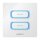 LED Fernbedienung 2 Gang Smart Switch Wifi + 2,4GHz Bewegungssensor + Dimm *Milight/Miboxer* (w)