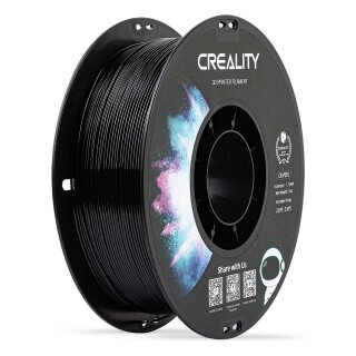 Creality CR-PETG Filament Black, 3D-Filament (schwarz, 1 kg, 1,75 mm, auf Rolle)