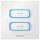 LED Fernbedienung 2 Gang Smart Switch Zigbee 3.0 + 2,4GHz Bewegungssensor + Dimm *Milight/Miboxer* (w)