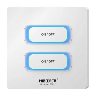 LED Fernbedienung 2 Gang Panel 2,4GHz Bewegungssensor + Dimm *Milight/Miboxer* (w)