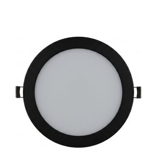 Synergy 21 LED Ultra Slim LED Panel Light V6 15W SWW/WW/NW (3CCT) Schwarz 24V