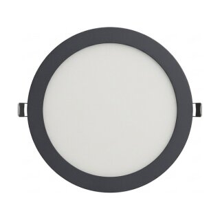 Synergy 21 LED Ultra Slim LED Panel Light V6 24W dual white (CCT) Schwarz 24V