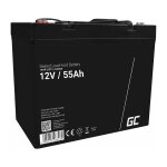 Green Cell AGM49 Plombierte Bleisäure 55Ah 12V
