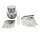 Fresh&Save Bowl Vakuum Starter-Set 9.tlg. Edelstahl
