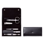 Manikre Pedikre Set 5tlg. mit Nagelknipser, Leder