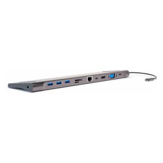4smarts 11in1 Hub Universal Tablet und Laptop Stand plus DeX-Modus grau