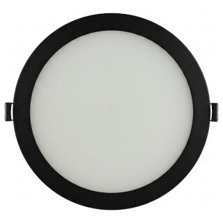 Synergy 21 LED Ultra Slim LED Panel Light V6 12W dual white (CCT) Schwarz 24V