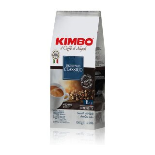 Kimbo Espresso Classico 1kg Bohnen