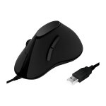 Logilink Maus Ergonomisch Vertical 5 Tasten 1000dpi schwarz