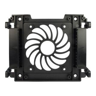 Inter-Tech Einbaurahmen 1x5,25 für 1x2,5 / 1x3,5 /12cm Lüft.