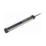 BACHMANN CONNECTUS 9xCEE7/3, 1xSchalter 2,0m CEE7/7 Grau