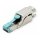 fixLink Connector RJ45, Cat.6A (ISO/IEC) Silber