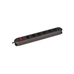BACHMANN SMART 6xCEE7/3 braun 6x Schutzkontakt