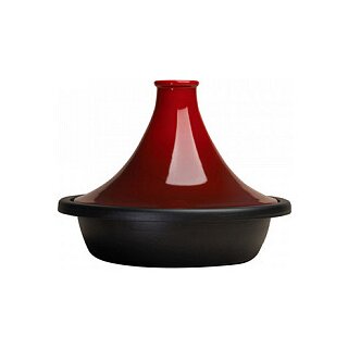 Le Creuset Cerise Cast Iron Tajine 31cm cherry red (25138310600422)