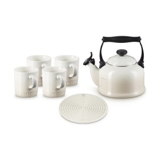 Le Creuset Wasserkessel Tradition 2,1L, meringue