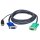 ATEN 2L-5203U KVM-Kabel VGA USB schwarz 3m