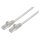 Patchkabel Cat6a-Stecker/Cat7-Rohkabel 1,5m grau