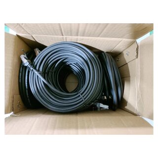 Equip Patchkabel Cat6 30x/set S/FTP 2xRJ45 5.00m sw LSZH