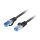 LANBERG Patchkabel CAT.6A S/FTP LSZH CCA 5,0m Fluke Zert. sw