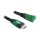 Kabel High Speed HDMI mit Ethernet – HDMI A Stecker > HDMI A Stecker gewinkelt 4K 2 m